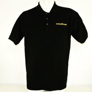 GOODYEAR Tire Automotive Employee Uniform Polo Shirt Black NEW Size S Small